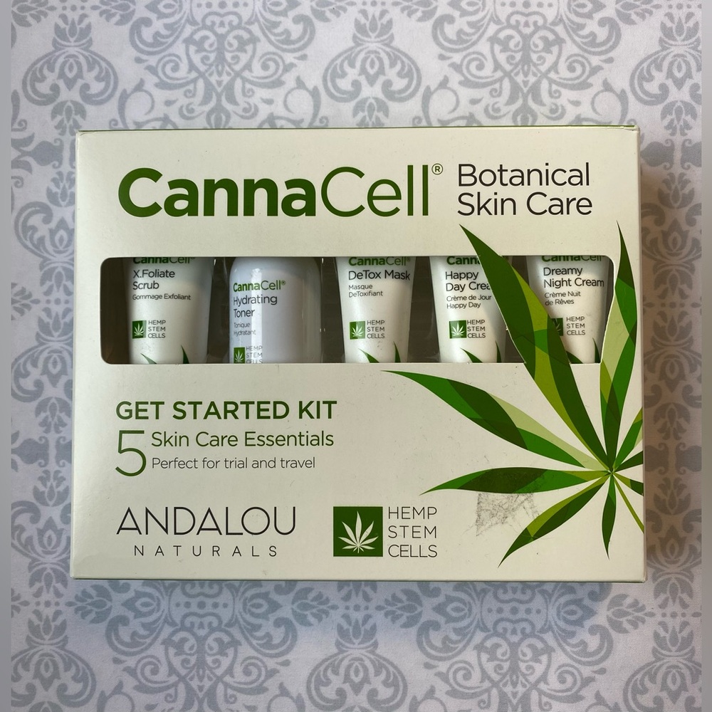 Andalou Naturals CannaCell Botanical Skin Care Set